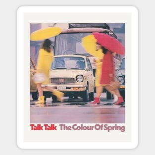 Talk Talk  • • •  Retro Style Aesthetic Design Sticker